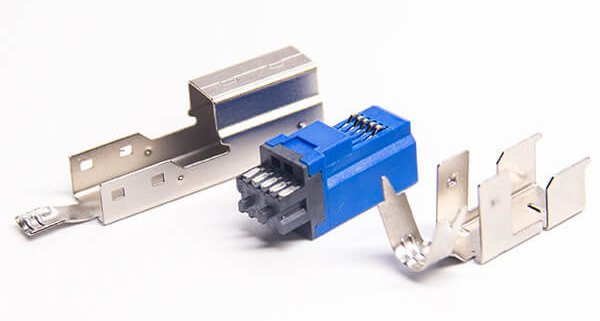 USB3.0B帶鐵殼短體9p打印設(shè)備接頭